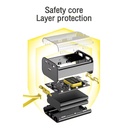 3*18650 Battery Charger Case DIY Power Bank Box Fast Charge 5V 2A Double USB Output Battery Storage Box With LED Night Light