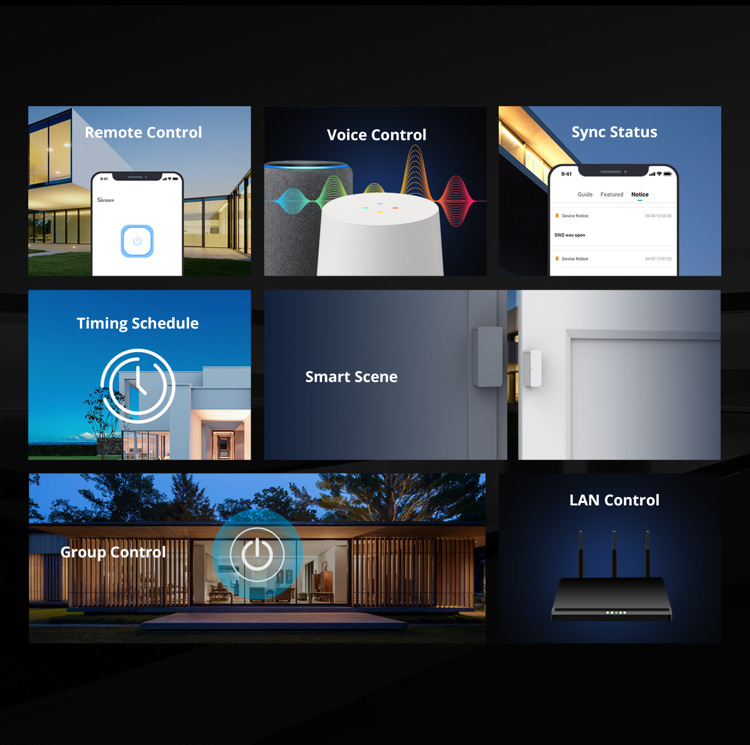 Sonoff BasicR2 Wifi Smart Switch Smart Home Automation Module Wireless Relay DIY Timer Switch Via Ewelink APP Works With Alexa
