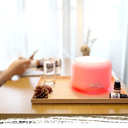 500ml Ultrasonic Humidifier 7 Color LED Lights Electric Aromatherapy Essential Oil Aroma Diffuser With Remote Control
