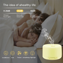 500ml Ultrasonic Humidifier 7 Color LED Lights Electric Aromatherapy Essential Oil Aroma Diffuser With Remote Control