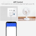 Tuya WiFi Smart Socket Switch PD/QC3.0 Quick Charge USB/Type-C Port Outlet Support Alexa Google Home EU UK US Universal Plug