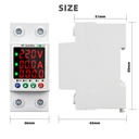 Tuya WiFi 63A Automatic Reclosure Protector Intelligent Current Breaker Overvoltage Undervoltage Overcurrent Leakage Protection