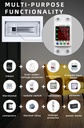 Tuya WiFi 63A Automatic Reclosure Protector Intelligent Current Breaker Overvoltage Undervoltage Overcurrent Leakage Protection