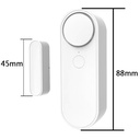 Tuya Smart Home Sound/APP Alarm 90dB Siren WIFI Door Sensor Door Open Security Alarm System