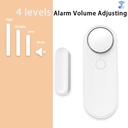 Tuya Smart Home Sound/APP Alarm 90dB Siren WIFI Door Sensor Door Open Security Alarm System