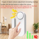 Tuya Smart Home Sound/APP Alarm 90dB Siren WIFI Door Sensor Door Open Security Alarm System