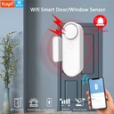 Tuya Smart Home Sound/APP Alarm 90dB Siren WIFI Door Sensor Door Open Security Alarm System