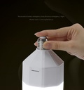 Led emergency bulb removable 18650 battery wide voltage E27 bulb high brightness rechargeable light LED bulb