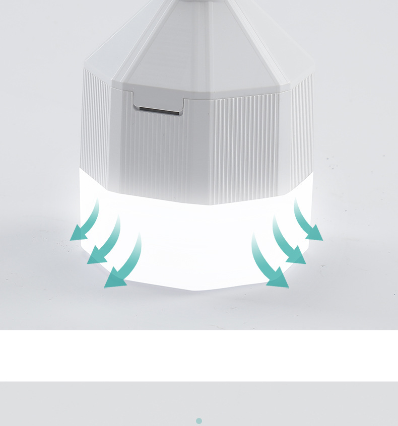 Led emergency bulb removable 18650 battery wide voltage E27 bulb high brightness rechargeable light LED bulb