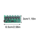 6 Nozzle Humidifier Module DIY Kit Nebulizing Control Board Ultrasonic Nebulizer Mist Driver Circuit Board Type-C Interface