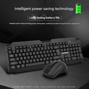 Divipard KM540 wireless 2.4GHz 104 keys business keyboard and mouse set