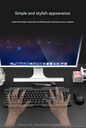 Divipard KM540 wireless 2.4GHz 104 keys business keyboard and mouse set