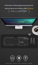 Divipard KM540 wireless 2.4GHz 104 keys business keyboard and mouse set