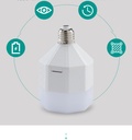 Led emergency bulb removable 18650 battery wide voltage E27 bulb high brightness rechargeable light LED bulb