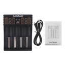 LiitoKala Lii-402 18650 Battery Charger For 26650 16340 RCR123 14500 LiFePO4 1.2V Ni-MH Ni-Cd Rechargeable Battery