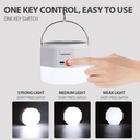 Solar charging 18650 Rechargeable LED light