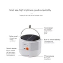 Solar charging 18650 Rechargeable LED light