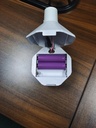 Led emergency rechargeable bulb removable 18650 battery rechargeable light LED bulb