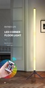 RGB Smart Ambience Floor Lamp Esports lamp Living Room Bedroom Live LED Corner Light Nightlight Bluetooth APP Remote Control