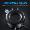 MC Q9 Gaming Headset 7.1 channel Wired Gaming Headset with 360° Noise Reduction Microphone Colorful Breathing Light Headphone