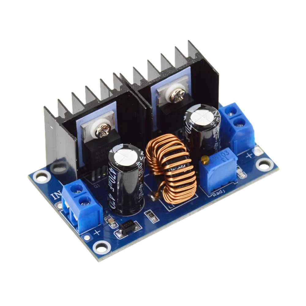 XL4016 DC 4-38V to DC 1.25-36V 8A PWM 200W Step-down Adjustable Power Supply Module DC-DC Voltage Regulator