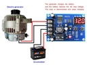 XH-M603 12-24V Charging Control Module Digital LED Display Storage Lithium Battery Charger Control Switch Protection Board
