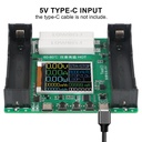 1 CH 18650 Battery Capacity Internal Resistance Tester Lithium Battery Capacity Tester Module With LCD Digital Display