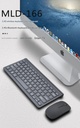 Wireless 2.4G keyboard and mouse set