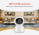 4MP 2.4G&5G Dual Band WIFI Tuya APP Wireless PTZ IP Dome Auto Tracking Home Security Baby Monitor Camera
