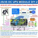 UPS Power Module 2S DC9V-15V 3S DC12V-15V 50W 4A charging protection module uninterruptible power supply control board