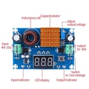 XH-M411 DC 4V-35V to DC 5V-45V Step Up Boost Module Digital Voltmeter Boost Converter Board 5A Power Adjustable