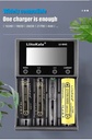 LiitoKala Lii-M4S 18650 LCD Display Smart Charger Test Capacity Suitable For 3.7V 26650 18350 21700 18500 1.2V AA AAA 4 Slots