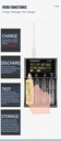 LiitoKala Lii-M4S 18650 LCD Display Smart Charger Test Capacity Suitable For 3.7V 26650 18350 21700 18500 1.2V AA AAA 4 Slots