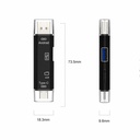 5 In 1 OTG Card Reader Type C & Micro USB Flash Drive High-speed USB2.0 Universal OTG