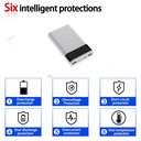 Fast Charge 22.5W PD QC 3.0 Quick Charge18650*4 Power Bank Shell Storage box USB Type C 5V battery Holder Case