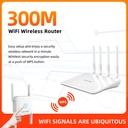 PIX-LINK WR21Q WIFI Router Range Repeater 802.11 b/g/n 2.4G 300Mbps 4 Antennas Wireless-N Routers WISP AP Mode