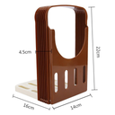 Toast bread slicer Bread slice rack
