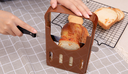 Toast bread slicer Bread slice rack