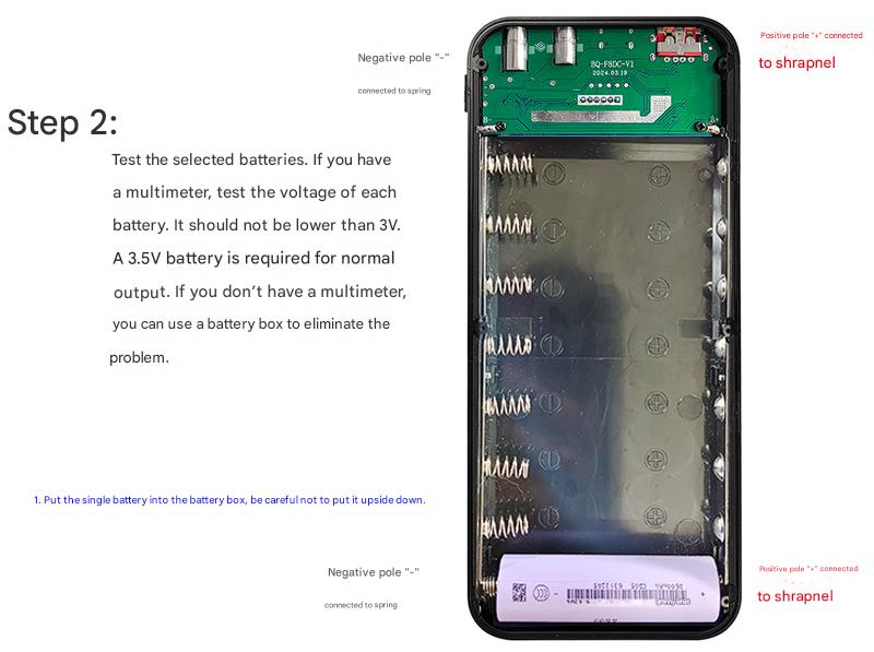 DC5/6/7/8/9/10/11/12V adjustable voltage mobile power supply kit power bank shell 18650 battery box (ESS Gadgets)