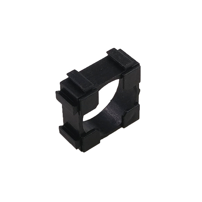 Single 18650 lithium battery combination fixed bracket with bayonet