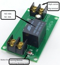 RF 433Mhz 12V DC 40A 350W High Power Remote Control Switch Water Pump Motor  Wireless Switch
