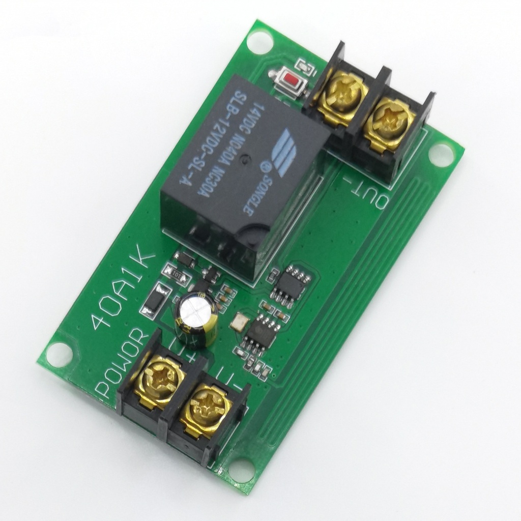 RF 433Mhz 12V DC 40A 350W High Power Remote Control Switch Water Pump Motor  Wireless Switch