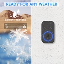 Smart USB Home Doorbell Wireless Security Outdoor USB Door Bell 60 Songs 5 Volume Adjustable Chime Kit