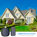 Smart USB Home Doorbell Wireless Security Outdoor USB Door Bell 60 Songs 5 Volume Adjustable Chime Kit