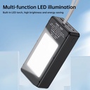 21PCS 18650 Battery Box DIY Mobile Power Case Solderless 22.5W Fast Charging DC/USB/Type-C Output With LED Light (ESS Gadgets)