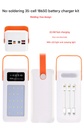 DIY 35 Slot Large Capacity 18650 Power Bank 22.5W Battery Power Case with LED Flashlight Function No Batteries (ESS Gadgets)