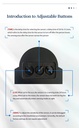 220V Infrared human body sensor with base, induction switch, wall sensor, waterproof and dustproof infrared sensor
