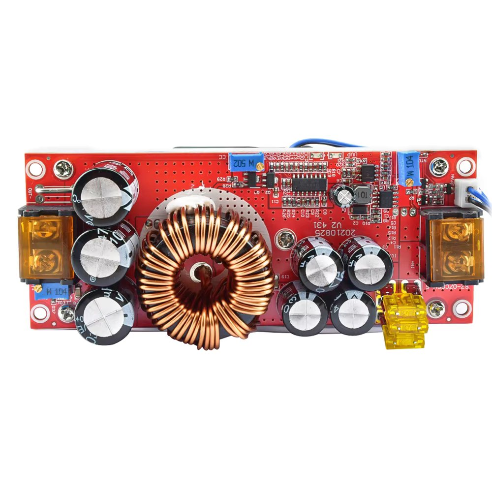 1800W 40A DC-DC Boost Converter Step Up Power Supply Module 10-60V To 12-90V Adjustable Voltage Charger