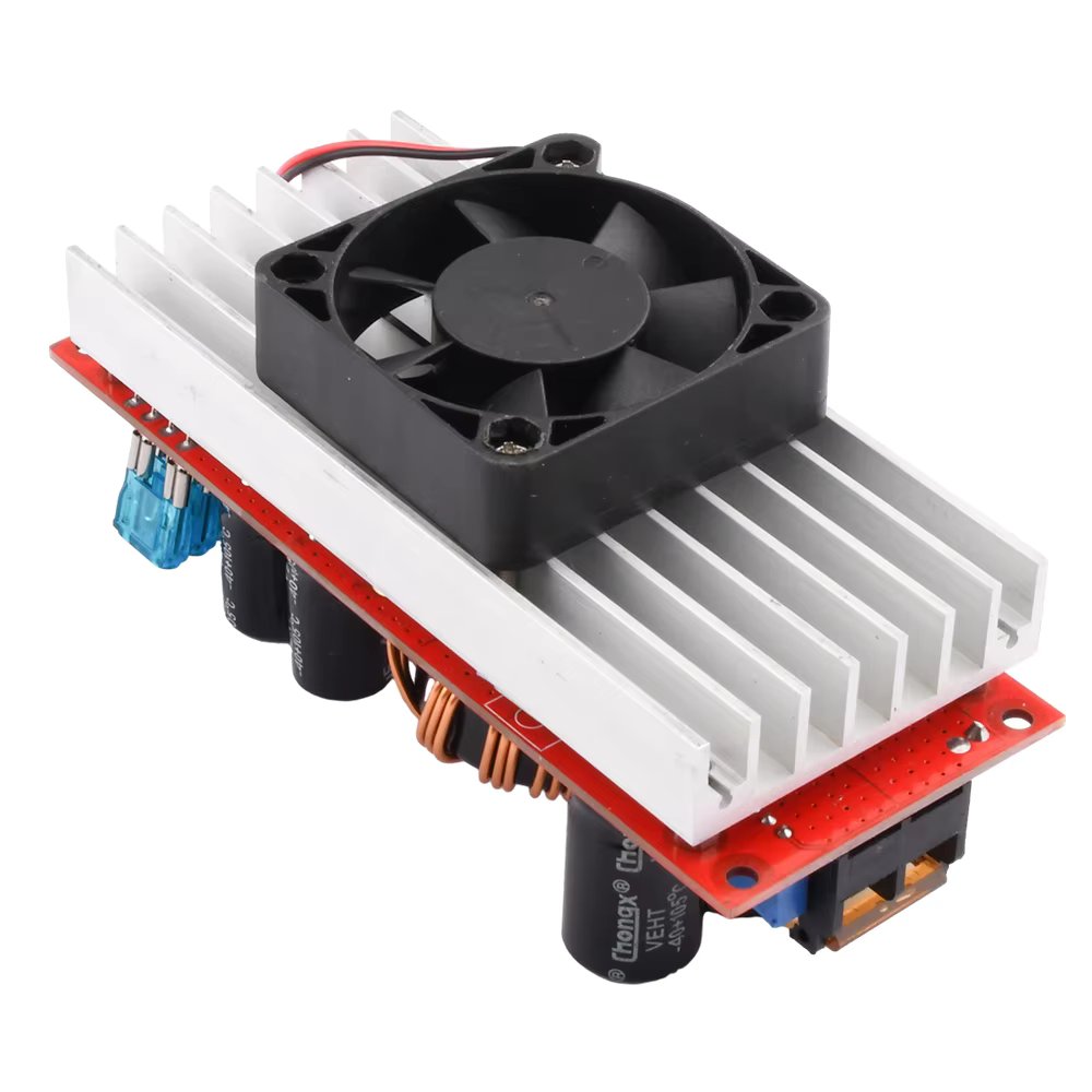 1800W 40A DC-DC Boost Converter Step Up Power Supply Module 10-60V To 12-90V Adjustable Voltage Charger