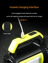 P50 strong light searchlight Type-C charging outdoor high-power detachable 4*18650 battery LED portable lamp
